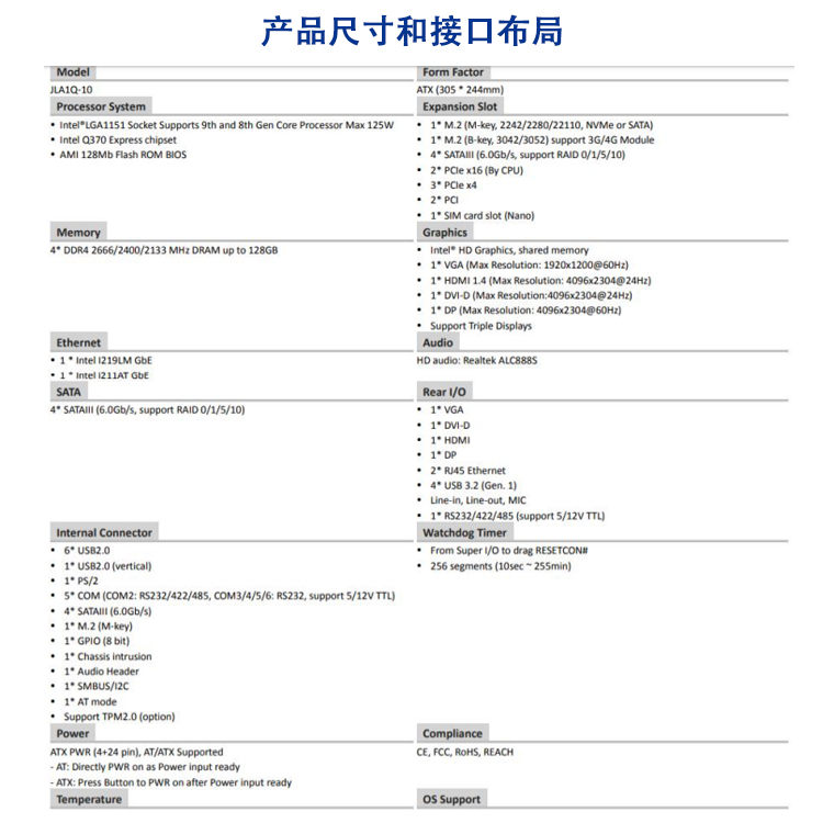 HC-810B主板786B现货9900K水冷4U工控机